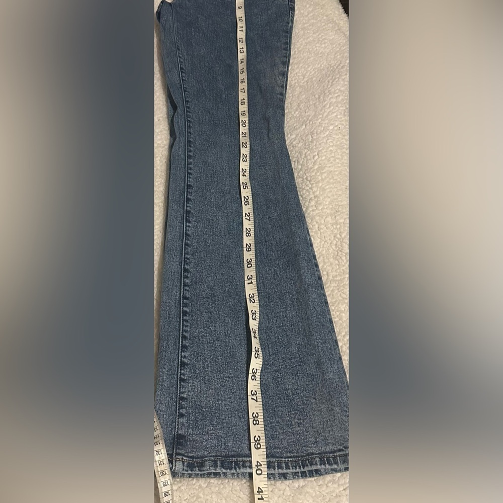 Pacsun Women’s Denim Blue Jean with Pockets size 30 Stretch Low Rise Bootcut - Picture 5 of 13